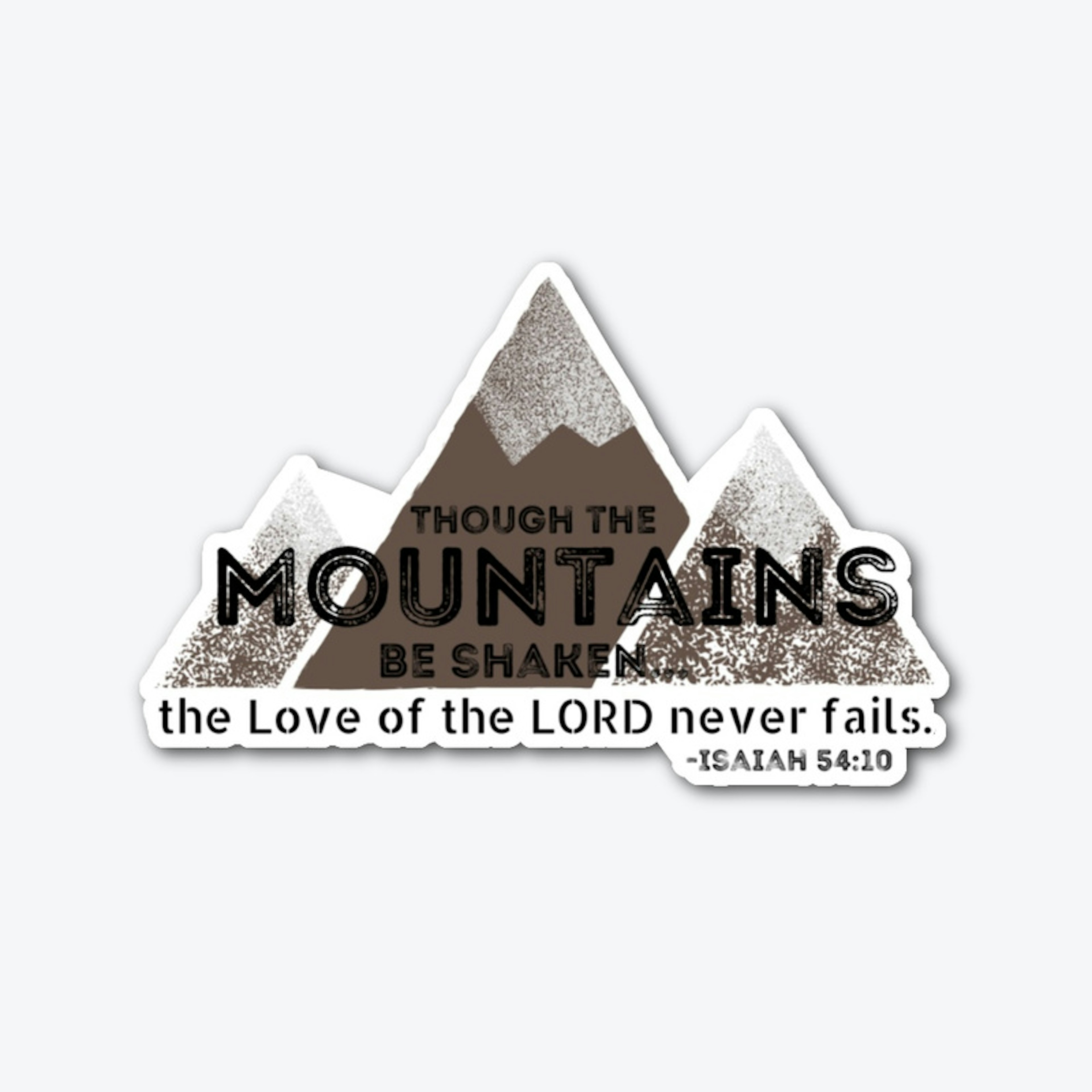 Isaiah 54:10 - Mountains